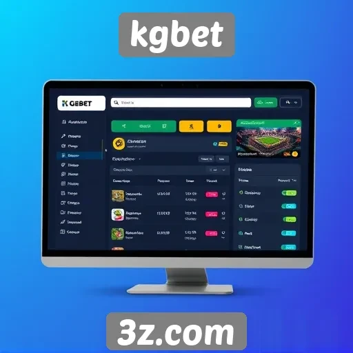 Interface do KGBet é amigável para novos usuários