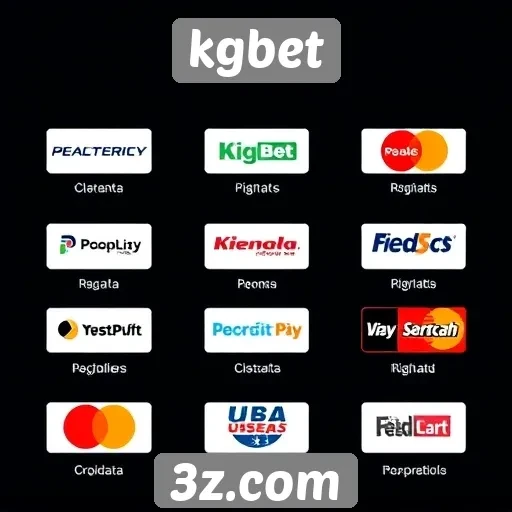Comparativo de métodos de pagamento disponíveis no kgbet